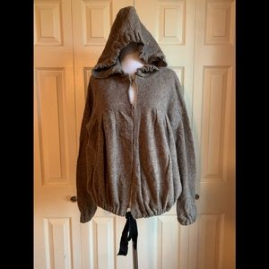 Free People dusty brown cardigan